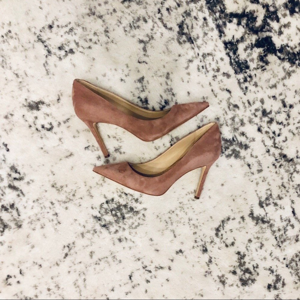 HP🔥 NWOB Sam Edelman Hazel Pump Dusty Mauve Suede
